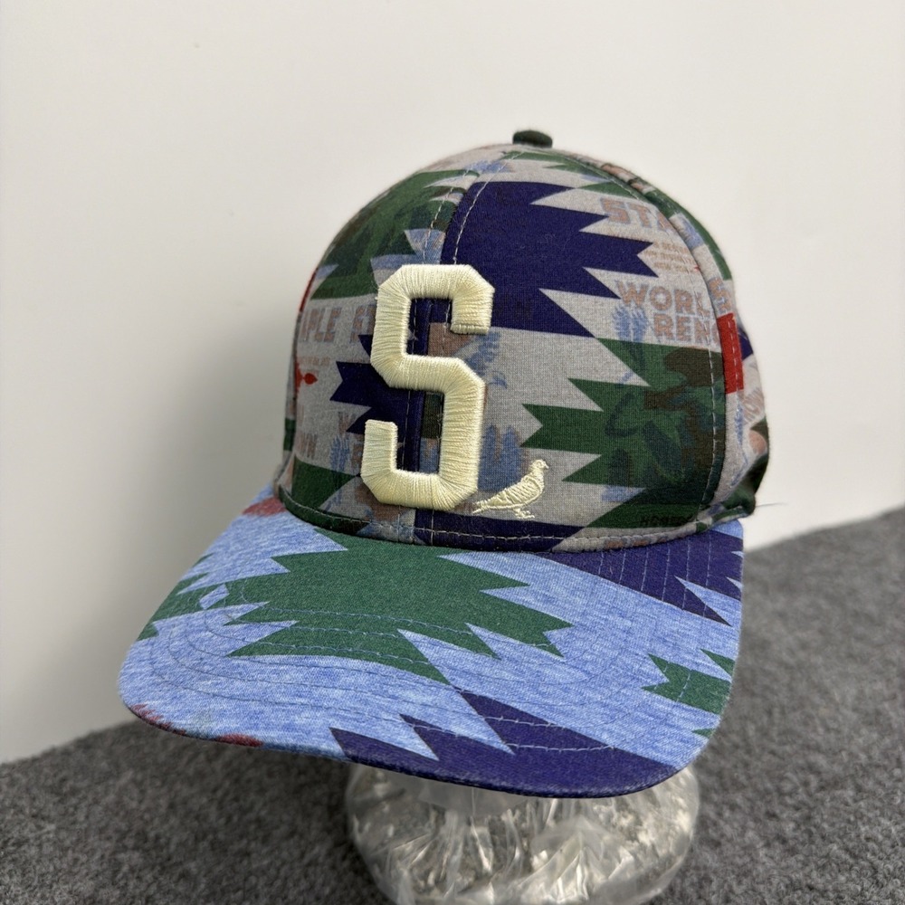 Staple Pigeon Hat S‎ Logo Southwestern Aztec All Over Print Ball Cap Snap back